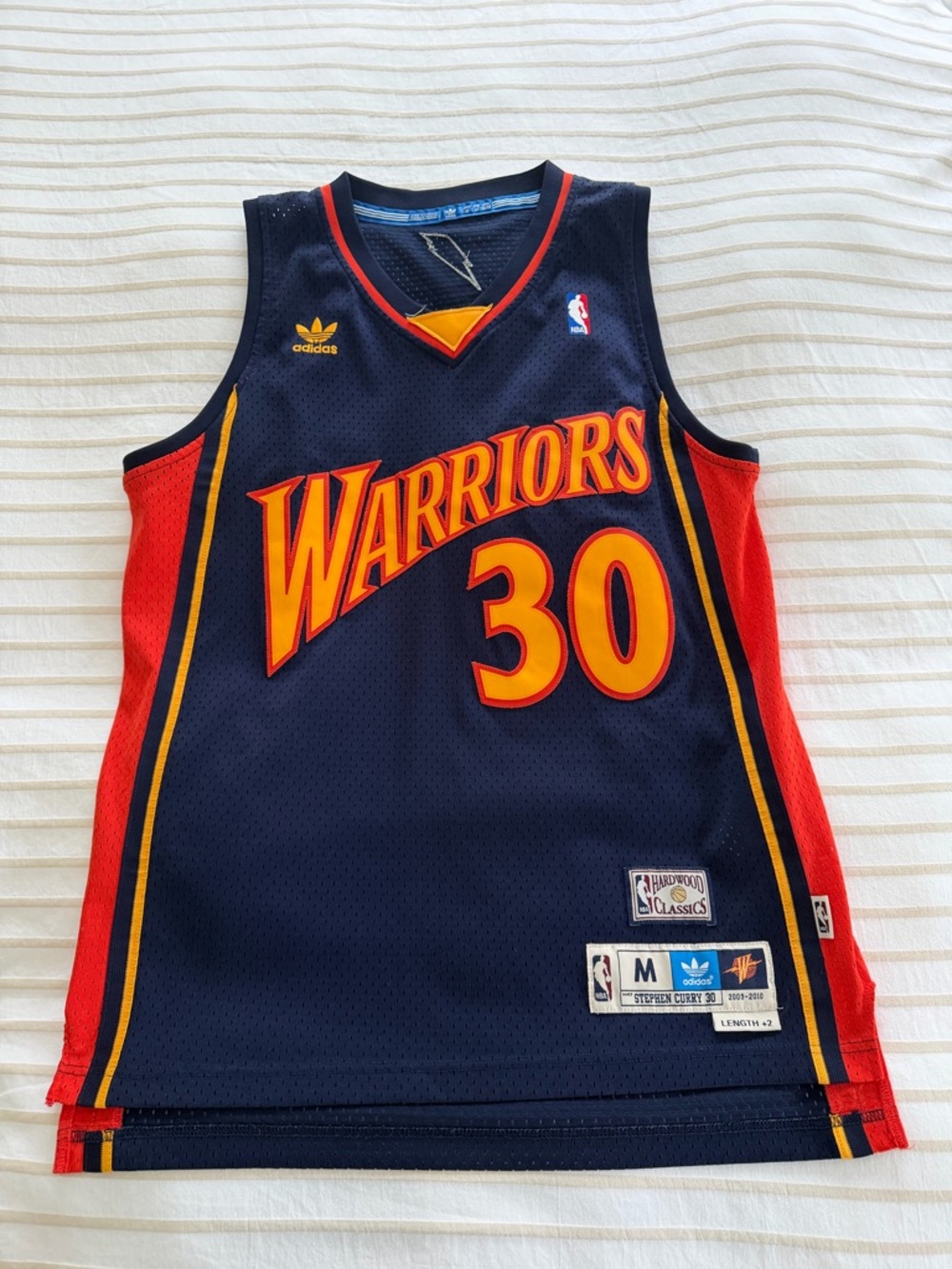 Mitchell & Ness Golden State Warriors 2009/10 Stephen Curry #30 Jersey